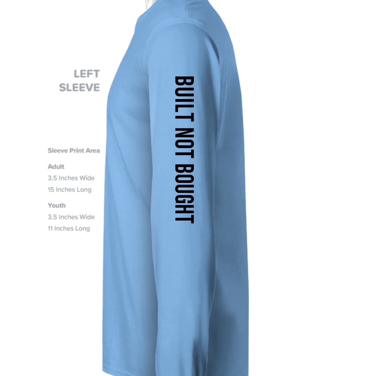 LIGHT BLUE - N3165 - SLEEVE_LEFT