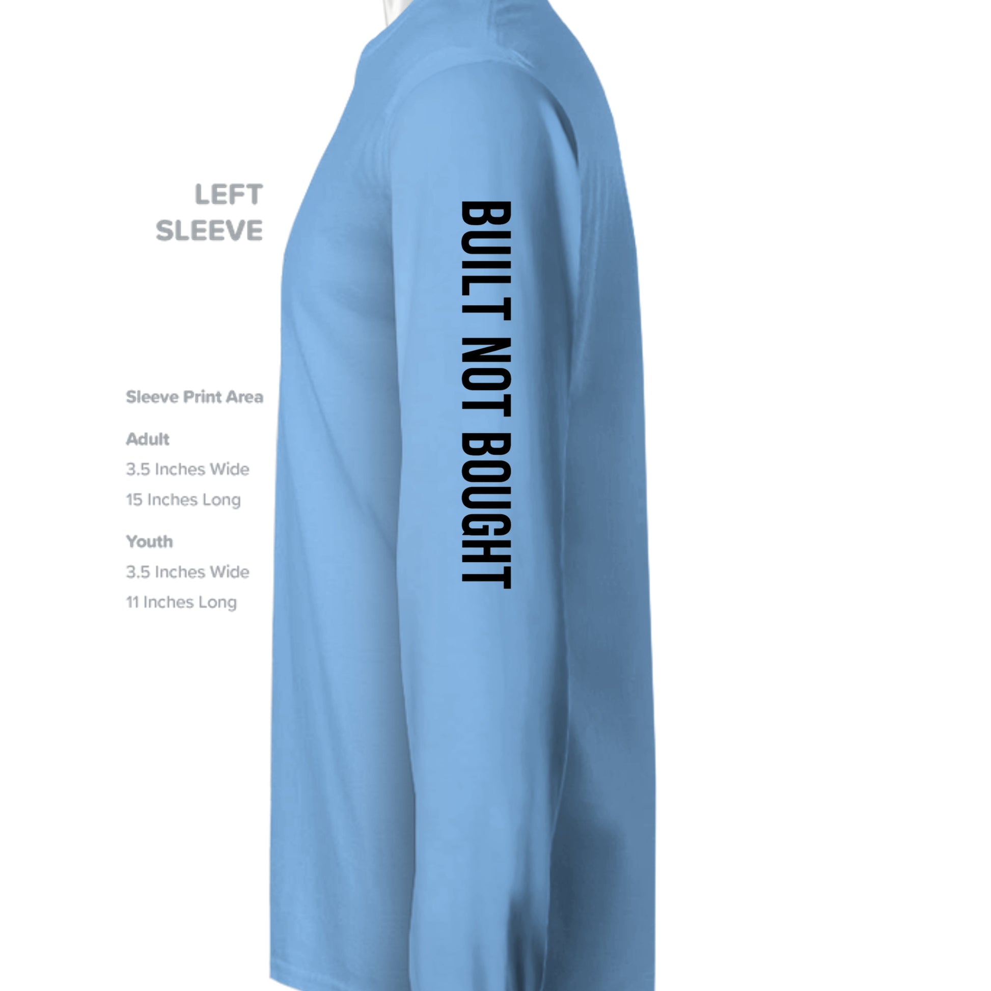 LIGHT BLUE - N3165 - SLEEVE_LEFT